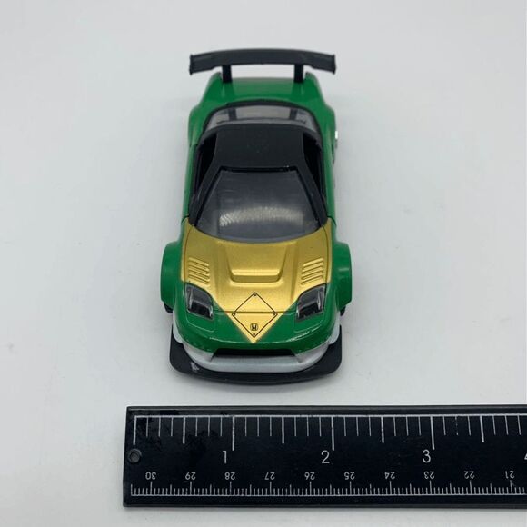 Jada Honda NSX Type-R Japan Spec 2002 Green Power Rangers 1:32 Diecast VGC - Picture 3 of 7